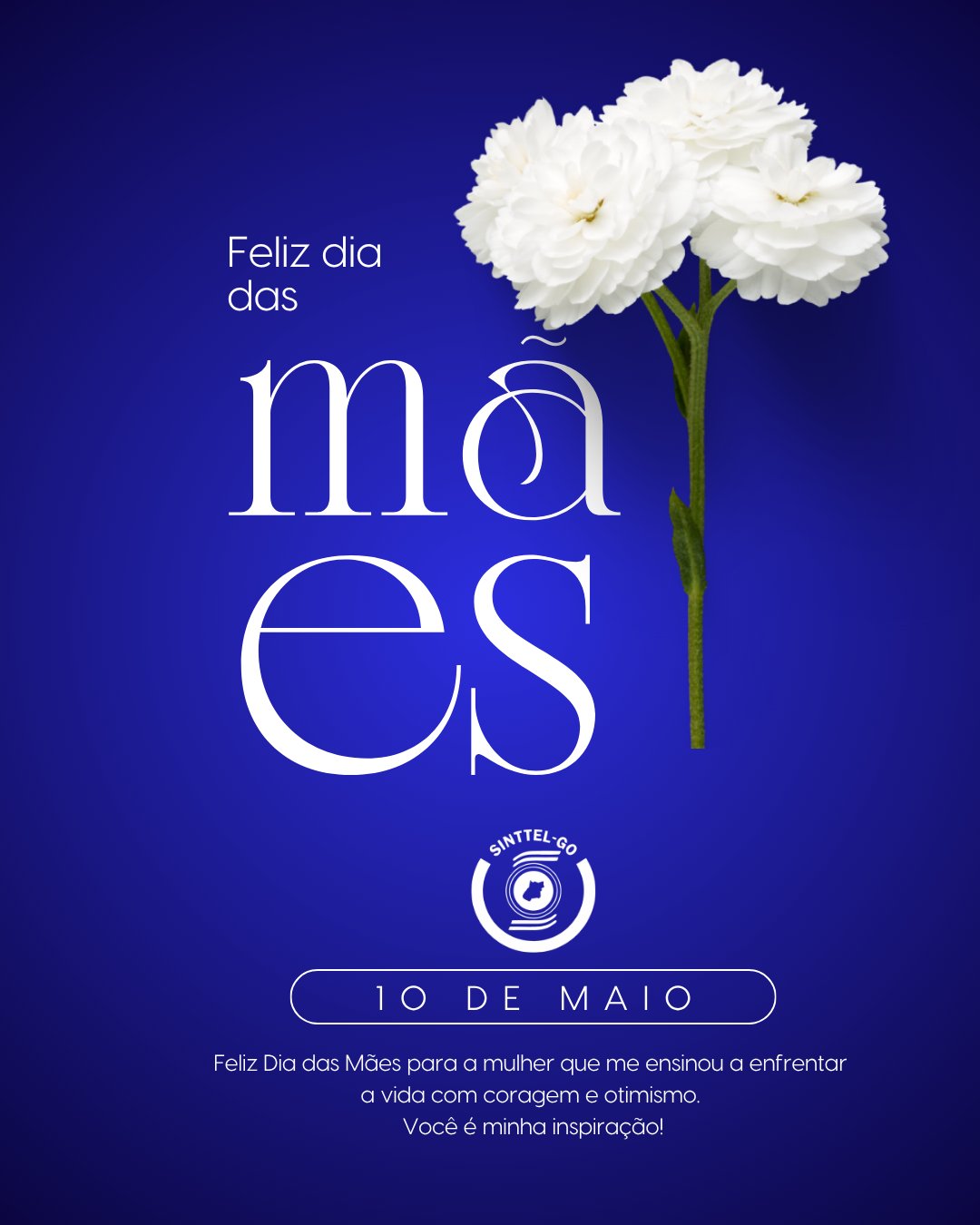 Feliz Dia das Mães - Homenagem do SINTTEL-GO - 10 de Maio